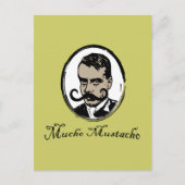 Mucho Mustacho - Zapata Postkarte (Vorderseite)