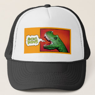 Muchos Backflips! T-Rex Fernlastfahrer-Hut Truckerkappe