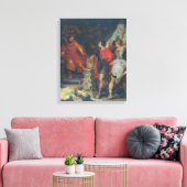 Mucius Scaevola vor Lars Porsena, c.1618-20 Leinwanddruck (Insitu (Wohnzimmer))