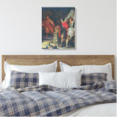 Mucius Scaevola vor Lars Porsena, c.1618-20 Leinwanddruck (Insitu (Schlafzimmer))