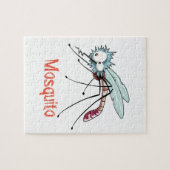 Mücken Cartoon Puzzle (Horizontal)
