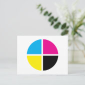 mücken postkarte (Stehend Vorderseite)