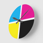 mücken runde wanduhr (Winkel)