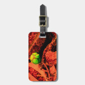 Mückenforscherin Gepäckanhänger (Vorderseite vertikal)