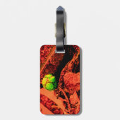 Mückenforscherin Gepäckanhänger (Rückseite vertikal)