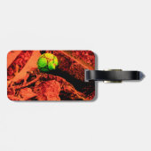 Mückenforscherin Gepäckanhänger (Rückseite horizontal)