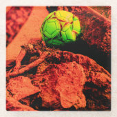 Mückenforscherin Glasuntersetzer (Vorderseite)