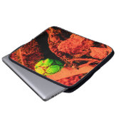 Mückenforscherin Laptopschutzhülle (Vorne Knopf)