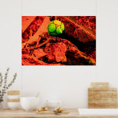 Mückenforscherin Poster (Küche)