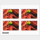 Mückenforscherin Rechteckiger Aufkleber (Blatt)