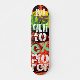 Mückenforscherin Skateboard
