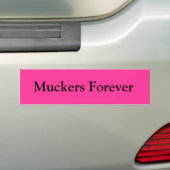Muckers für immer Autoaufkleber (Auf Auto)