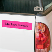 Muckers für immer Autoaufkleber (Auf Lkw)