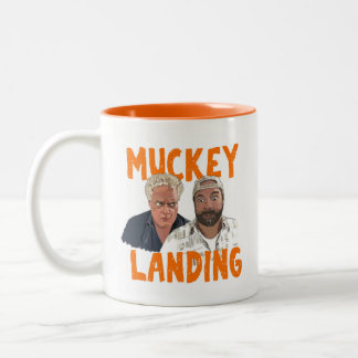 Muckey Landung mit 2-Tonen-Tasse Zweifarbige Tasse