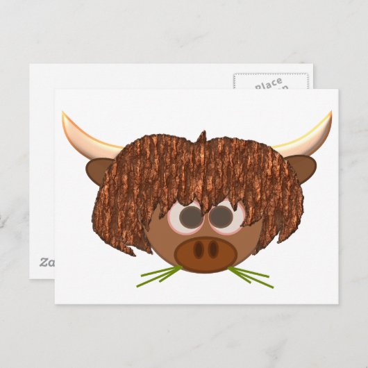 Muckle Beastie Postkarte (Vorne/Hinten)