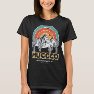 Mucogo Stamm Einheimischer Amerikanische Ureinwohn T-Shirt