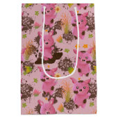 Mud Bath Piggy Mittlere Geschenktüte (Rückseite)