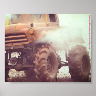 Mud Bogging 4x4 Lkw Poster