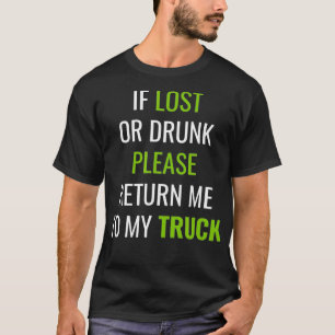 Mud Bogging Mudding kehrt nach Truck zurück T-Shirt