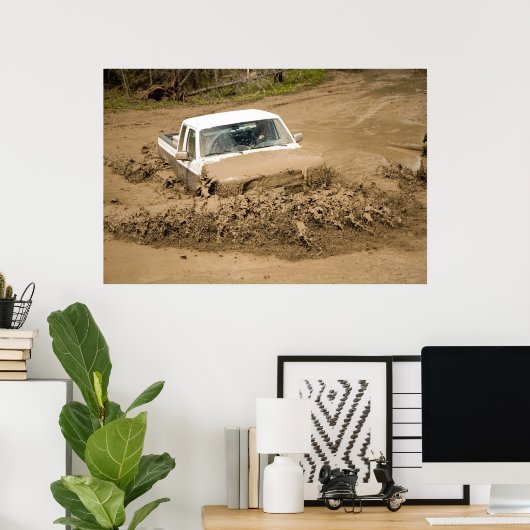 Mud Bogging Poster (Heimbüro)