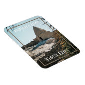 Mud Brick Gebäude, Bahariya Oasis, Ägypten Magnet (Rechte Seite)