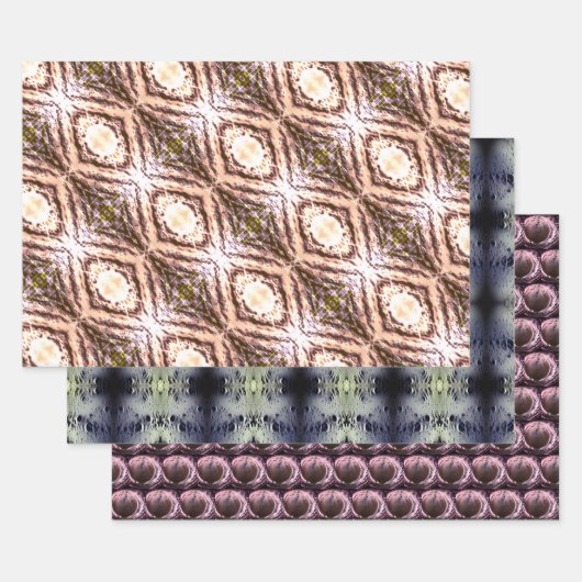 Mud Bubble Nah AI Fantasy Digital Art Print Geschenkpapier Set (Set)