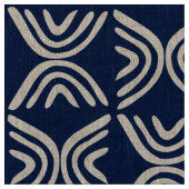 Mud Cloth Style 080215 - Indigo 001744 Stoff (Nahaufnahme)