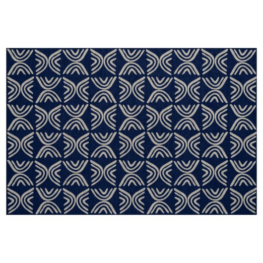 Mud Cloth Style 080215 - Indigo 001744 Stoff (Fat Quarter (45,7 x 55,9 cm))