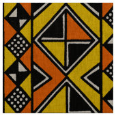 Mud Cloth Style 100215 - Amber und Orange Stoff (Muster)