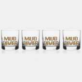 Mud Diver Gläser Set von 4 (Vorderseite)