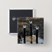 Mud Diver mit Titel-Quadrat-Taste Button (Vorne & Hinten)