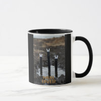 Mud Diver schwarze linke Hand Combo-Tasse