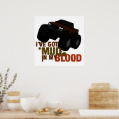 Mud in meinem Blut Poster (Küche)