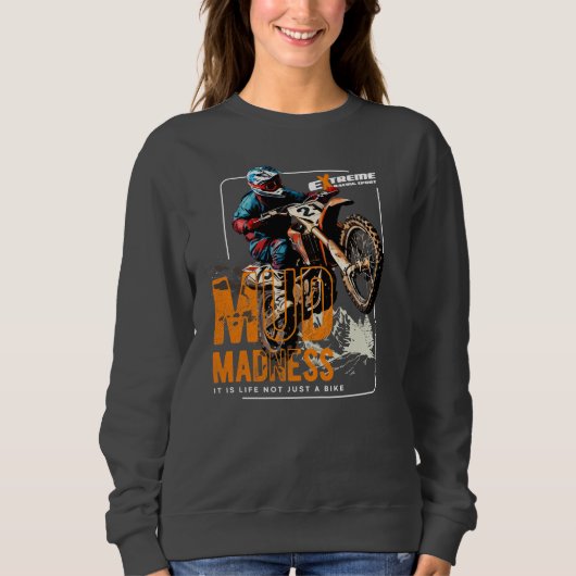Mud Madness | Frauen Sweatshirt (Vorderseite)