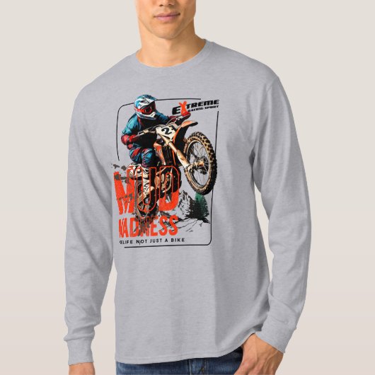 Mud Madness | Langschläfer T-Shirt (Vorderseite)