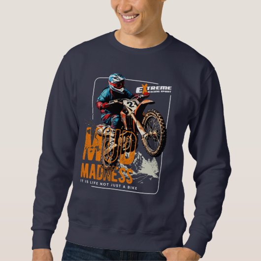 Mud Madness | Männer Sweatshirt (Vorderseite)