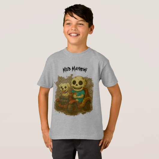 Mud Mayhem with Baby and Waggles™ Off-Road Tee (Vorne ganz)
