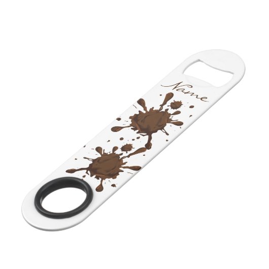 Mud Splats Thunder_Cove Speed Flaschenöffner (Rückseite Schrägansicht)