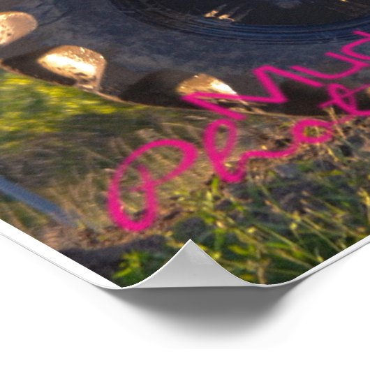 Mud Truck Poster (Ecke)