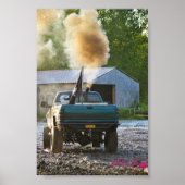 Mud Truck Rollin Coal Poster (Vorne)