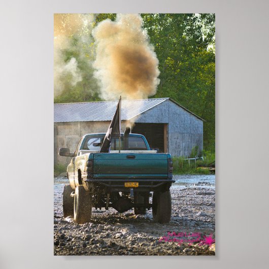Mud Truck Rollin Coal Poster (Vorne)