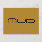 Mud - Zeichen aus Orphan Black Postkarte (Vorderseite)