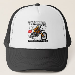 Mudaholic Moto Dirt Bike Motocross Motorrad Truckerkappe