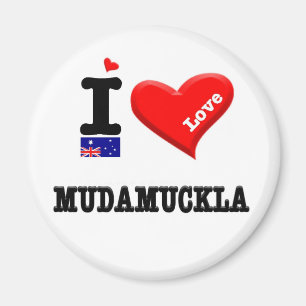 MUDAMUCKLA - I-Liebe Magnet