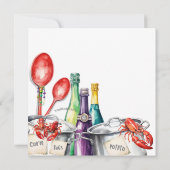 Mudbug Party und Crawfish Boil Einladung (Rückseite)