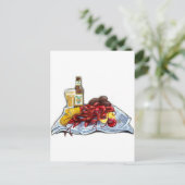 Mudbugs and Brew Postkarte (Stehend Vorderseite)