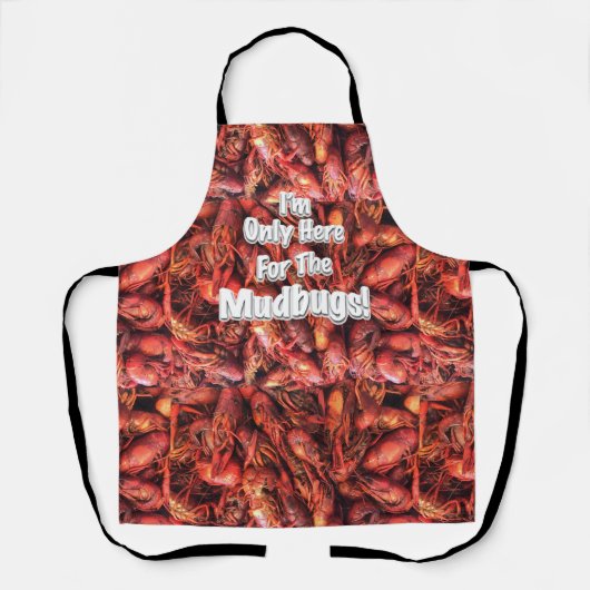 Mudbugs "Crawfish" All-over Print-Schürze Schürze (Vorderseite)