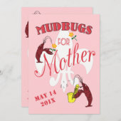 Mudbugs für Mutterkrebseröhre Einladung (Vorne/Hinten)