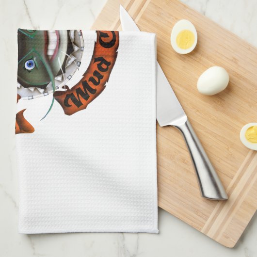 Mudcat Gang Geschirrtuch (Viertel Falte)