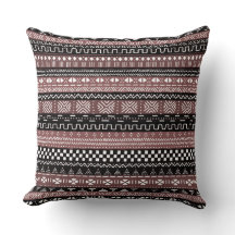 Mudcloth African Pattern Throw Kissen